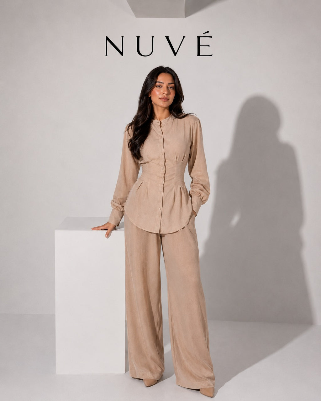 Tailored Linen Suit