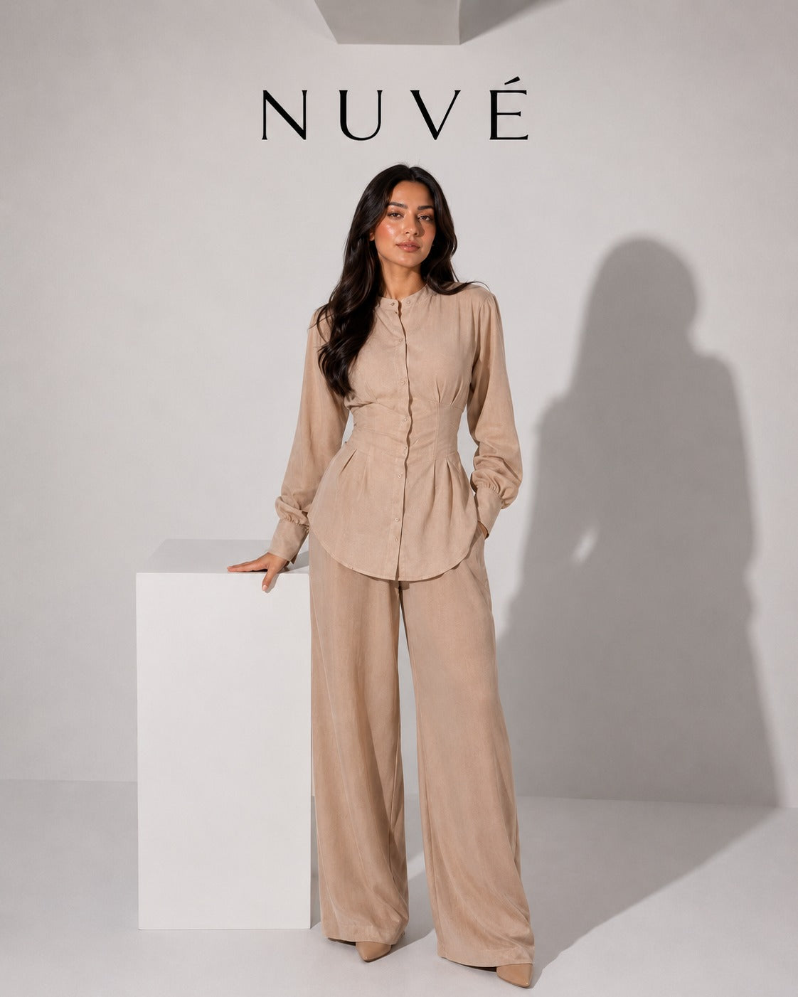 Tailored Linen Suit